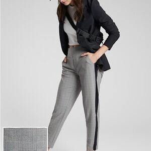 NWT Athleta Brooklyn Plaid Ankle Pant